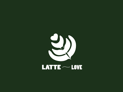 Logo for an latte brand coffee logo design graphic design illustration latte logo logo vector