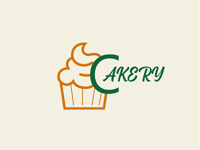 Logo for an cupcake brand biscuit logo design graphic design illustration logo vector