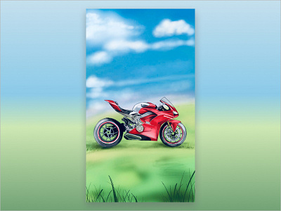 Ducati illustration