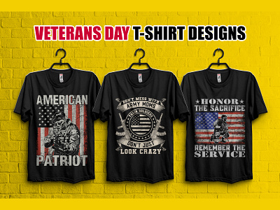 Veterans Day T-Shirt Design veterans day