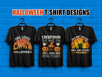 Halloween T-Shirt Design sublimation design