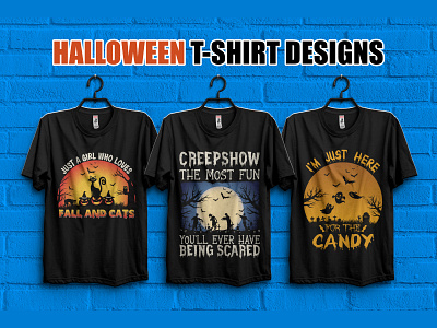 Halloween T-Shirt Design sublimation design