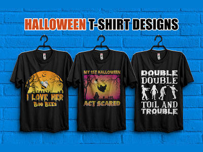 Halloween T-Shirt Design sublimation design