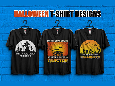 Halloween T-Shirt Design sublimation design