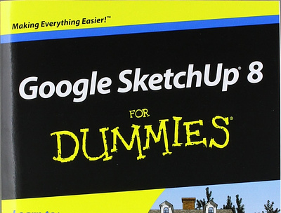 (BOOKS)-Google SketchUp 8 For Dummies app book books branding design download ebook illustration logo ui