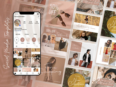 Fashion Social Media Templates | Terra