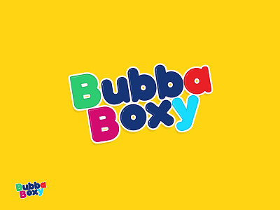 BubbaBoxy Logotype | Kits for kids brand brand design branding color design identity kid logo logos logotype