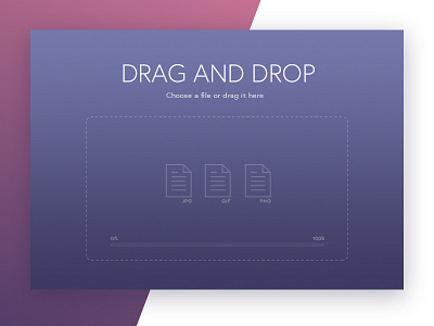 Drag and Drop drag and drop files ui upload ux