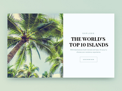 Top 10 Islands homepage ranking top ten tourism travel world