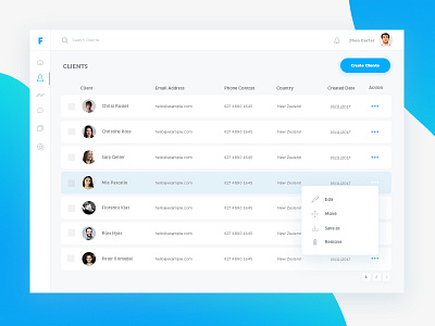 Client Dashboard