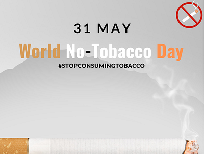 31/05 : World NO Tobacco Day canva graphic design idea notobaccoday