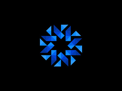 monogram blue