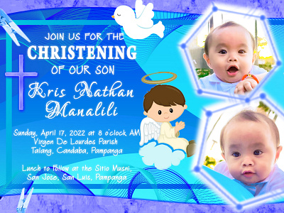 Christening Invitation