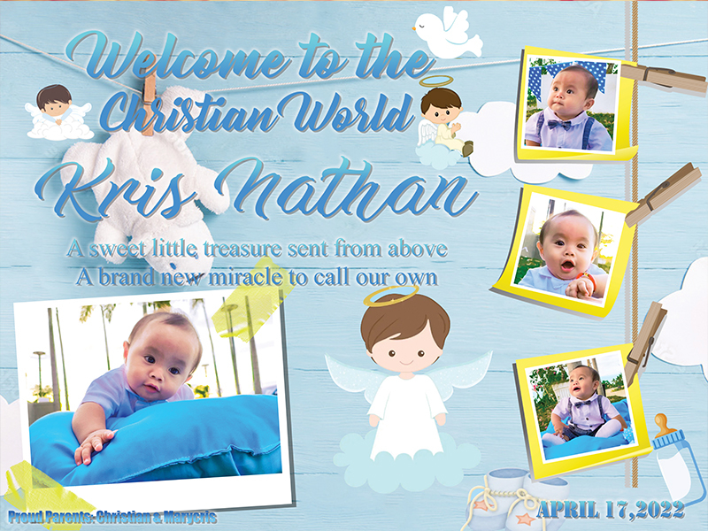 Christenings Tarpaulin by Mackies on Dribbble