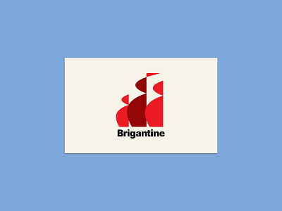 Brigantine branding design logo vector