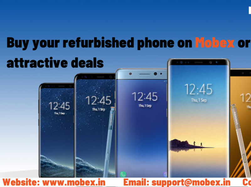 Buy your refurbished phone on Mobex or Amazon at attractive deal by