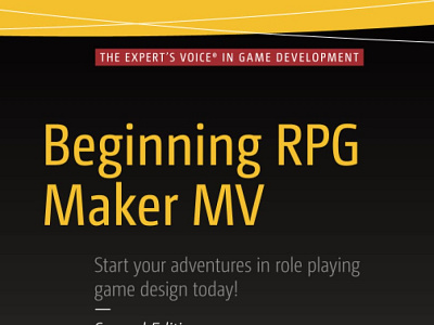 (EBOOK)-Beginning RPG Maker MV app book books branding design download ebook illustration logo ui