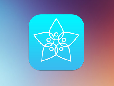 Icon for geo app with places rating geo icon ios7 logo logo design