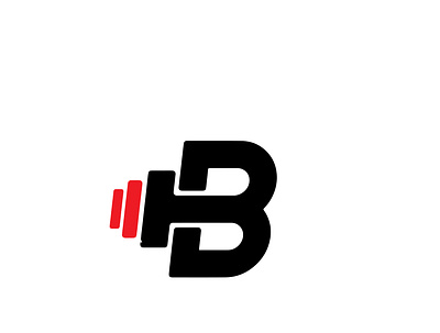 b gym logo flat logo gym logo logo luxury typography