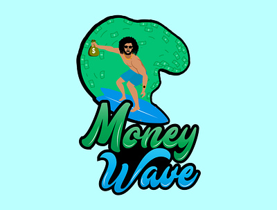 Money wave craft dollar dollar sign for client graffiti graffiti design hand draw lettering logo money is everything money wave sea spot surfring typography