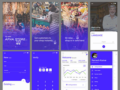 APNA store ui ux user experience