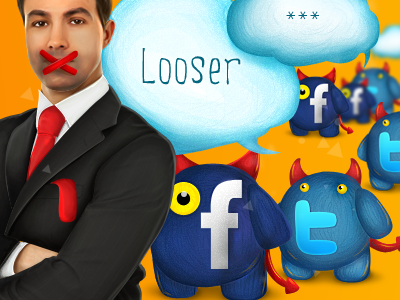 Social Looser facebook loser social twitter