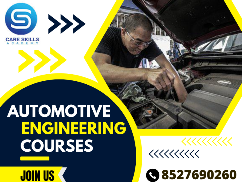 Automotive Engineering Course | Automobile Technician Course By Care ...