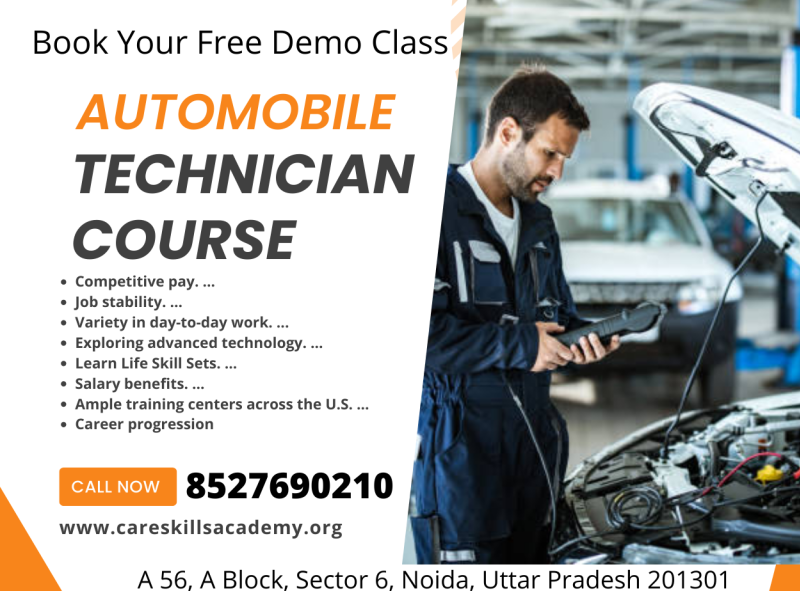 Automobile Technician Course in Delhi Automobile Mechanical by Care