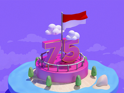 Indonesia Merdeka 75th