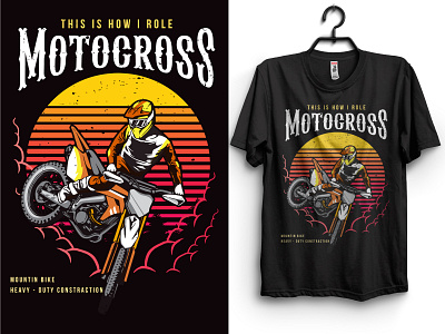 This is how I Role - Motocross T shirt Design