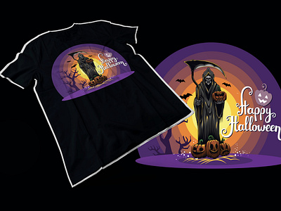 Halloween t-shirt design