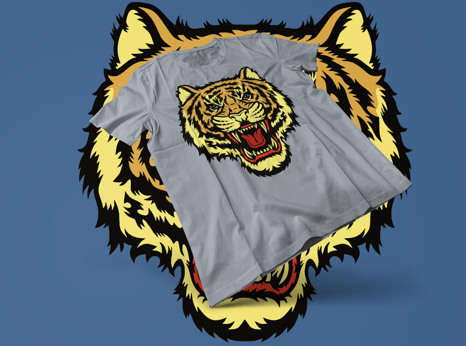 Tiger T-Shirt Design on Behance