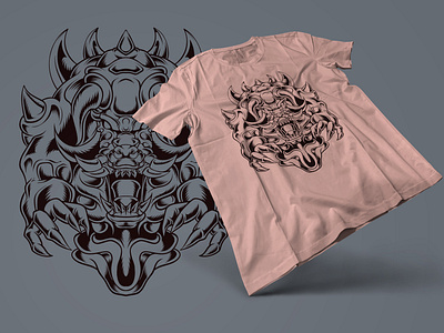 Monster Illustration animation design graphic design illustration monster t shirt tshirt typography vector