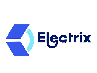 Electrix logo 3d animation app branding design graphic design illustration logo typography ui ux vector