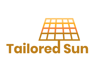 Tailored sun Logo branding design graphic design illustration logo ui