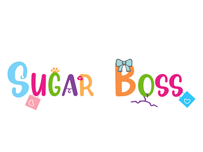 SUGAR BOSS Logo branding design graphic design logo