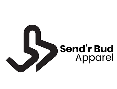 Send'r Bud Apparel logo branding design graphic design logo