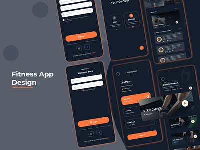 Fitness App Design