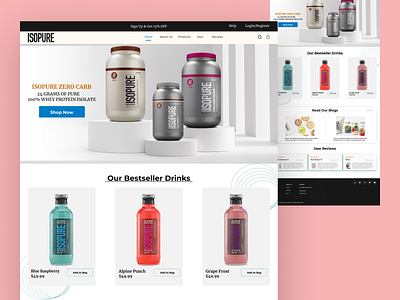 Redesigned- Healthcare Brand Webpage design graphic design healthcarebrand illustration interface redesign ui ux webpage