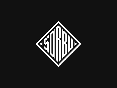 Sorbu brand branding geometry identity logo logo design logotype typo typogaphy