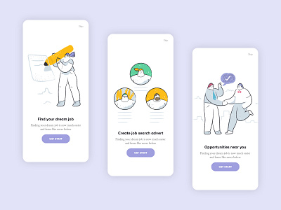 Job Board App Concept job board job board app job board design mobile app mobile design mobile ui