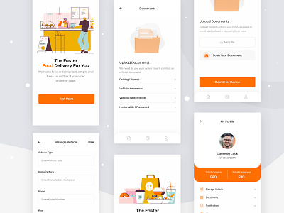 Food Delivery Boy App