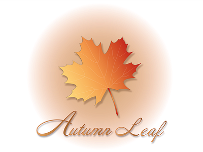 Autumn Leaf adobe illustrator autumn autumn leaf design graphic design icon leaf logo vector vector leaf