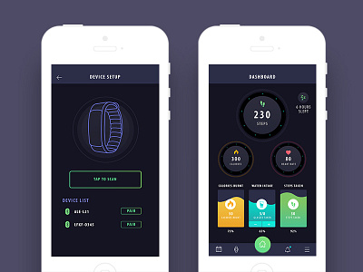 Fitness App android app fitness ios ui ux workout