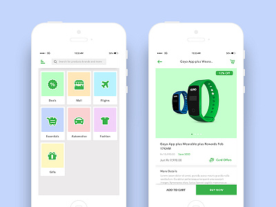 Shopping App android app grocery ios shopping ui ux