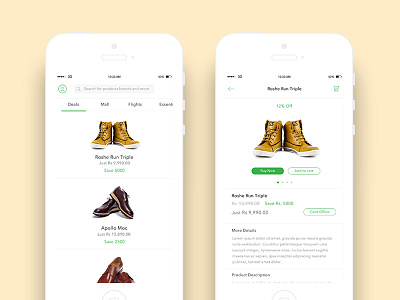 Shopping App Concept 2