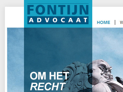 Fontijn Advocaat htmlcss