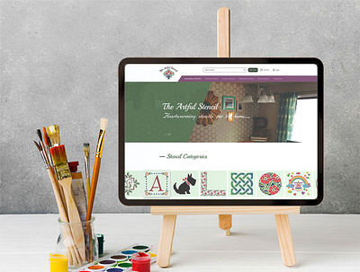 Website development for Home Decor design graphic design logo ui ux