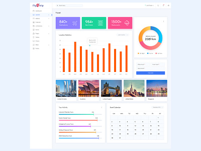 Travel Admin Dashboard admin dashboad flight travel travel agency travel agent