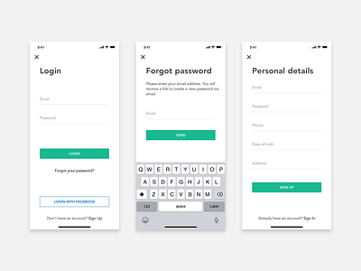 Login UX Flow